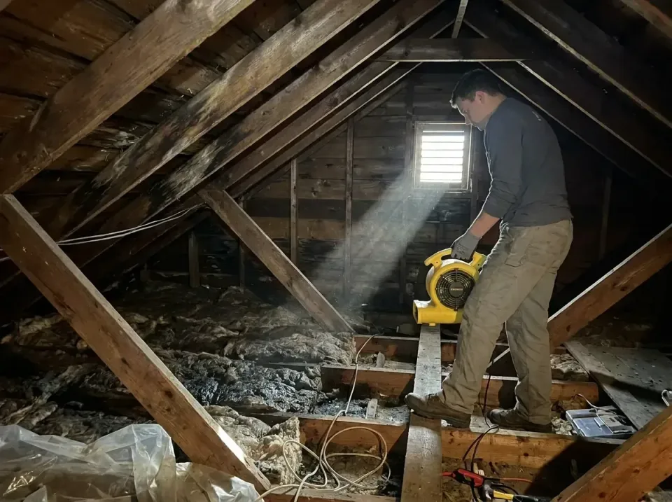 attic-water-damage-drying-proc-007 — frequently asked questions, Emergency Water Extraction & 24/7 Flood Response in Santa M…